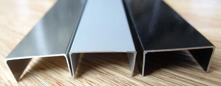 U shape aluminum profile (6) Алюминиевый профиль U-образной формы (6)