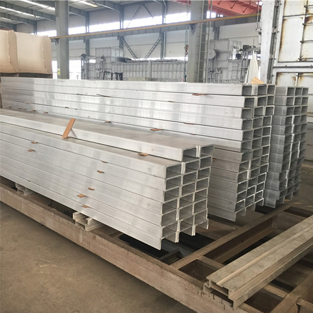 U shape aluminum profile (8) Алюминиевый профиль U-образной формы (8)